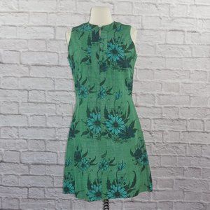 Vintage 60s Floral Shift Dress